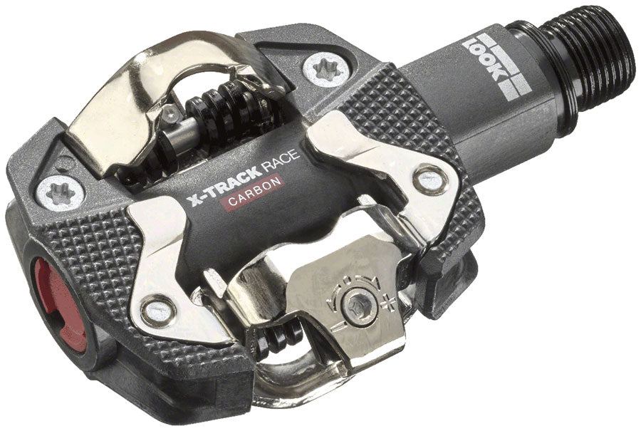 LOOK X-TRACK RACE CARBON Pedals - Dual Sided Clipless Chromoly 9/16" Black-Goodwynn&#39;sGoodwynn&#39;s