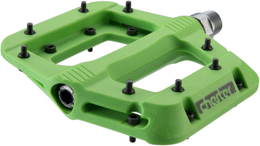 RaceFace Chester Pedals - Platform Composite 9/16" Green-Goodwynn's