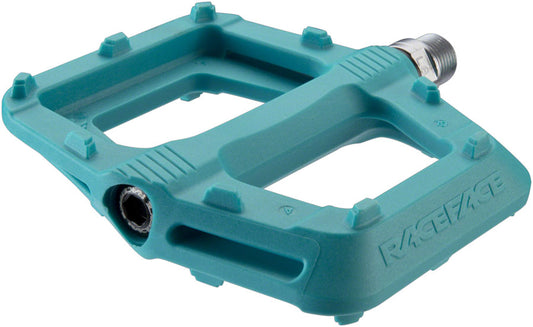 RaceFace Ride Pedals - Platform Composite 9/16" Turquoise-Goodwynn's