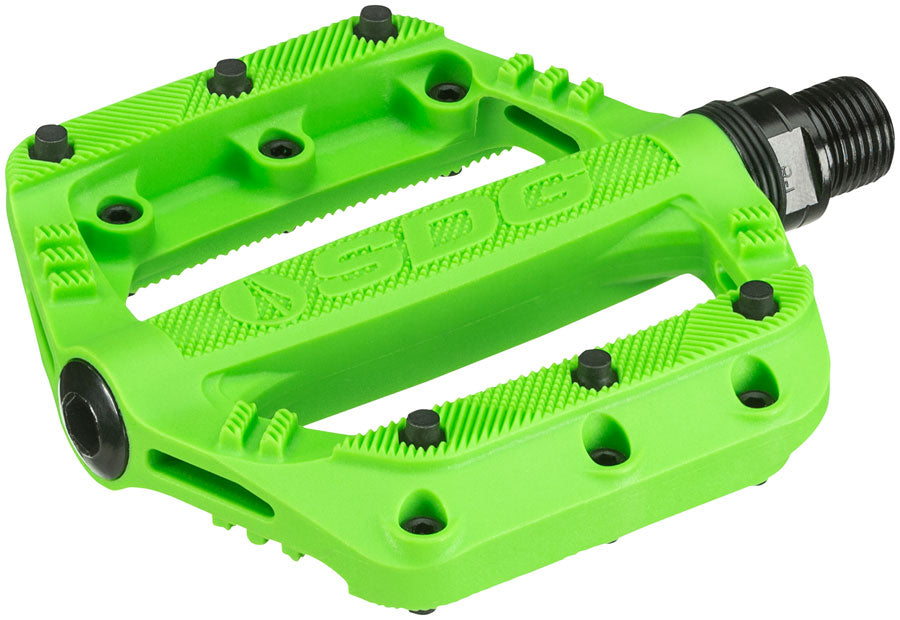 SDG Slater Pedals Neon Green-Goodwynn&#39;sGoodwynn&#39;s