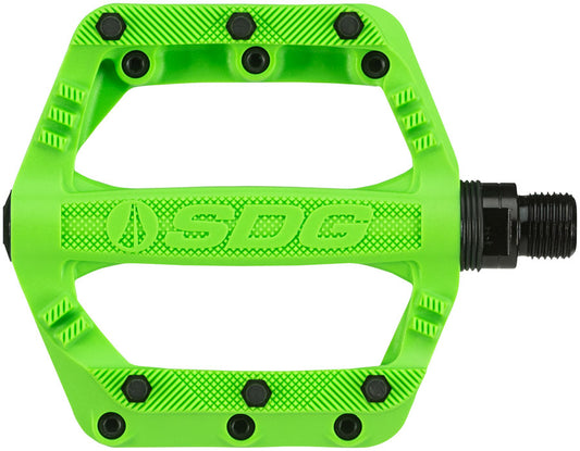 SDG Slater Pedals Neon Green-Goodwynn's