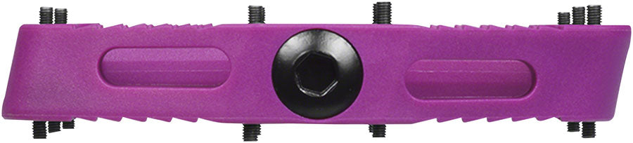 SDG Components Comp Platform Pedals Body: Composite Spindle: Cr-Mo 9/16 Purple Pair