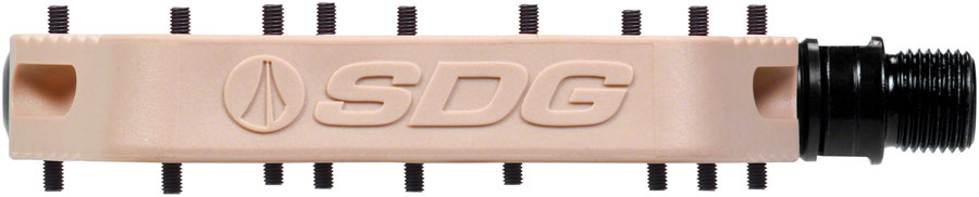 SDG Components Comp Platform Pedals Body: Composite Spindle: Cr-Mo 9/16 Beige Pair-Goodwynn&#39;sGoodwynn&#39;s