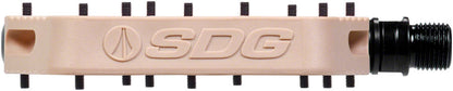 SDG Components Comp Platform Pedals Body: Composite Spindle: Cr-Mo 9/16 Beige Pair