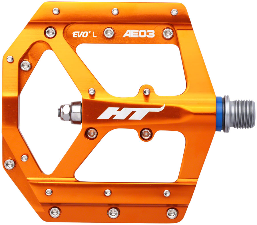 HT Components AE03(EVO+) Pedals - Platform Aluminum 9/16" Orange-Goodwynn&#39;sGoodwynn&#39;s