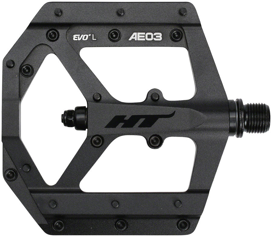 HT Components AE03(EVO+) Pedals - Platform Aluminum 9/16" Stealth Black-Goodwynn&#39;sGoodwynn&#39;s