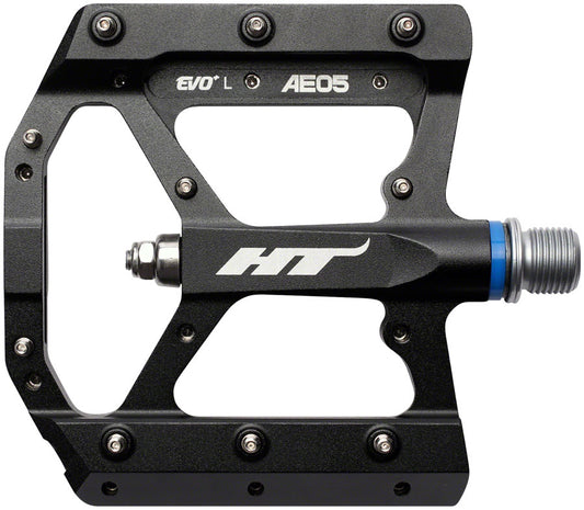 HT Components AE05(EVO+) Pedals - Platform Aluminum 9/16" Black-Goodwynn's