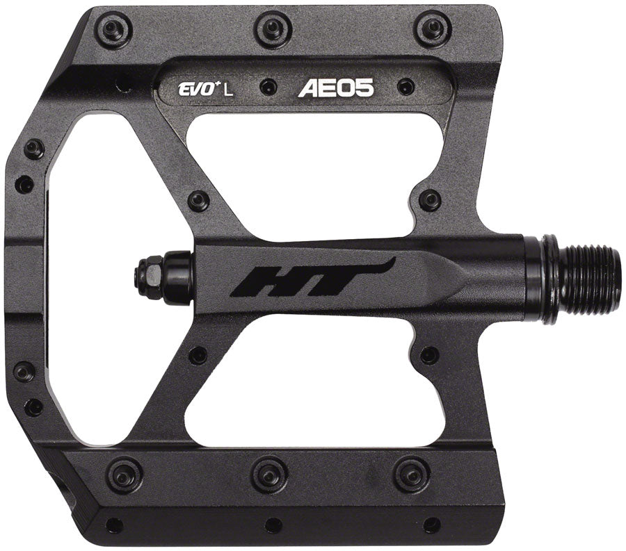 HT Components AE05(EVO+) Pedals - Platform Aluminum 9/16" Stealth Black-Goodwynn&#39;sGoodwynn&#39;s