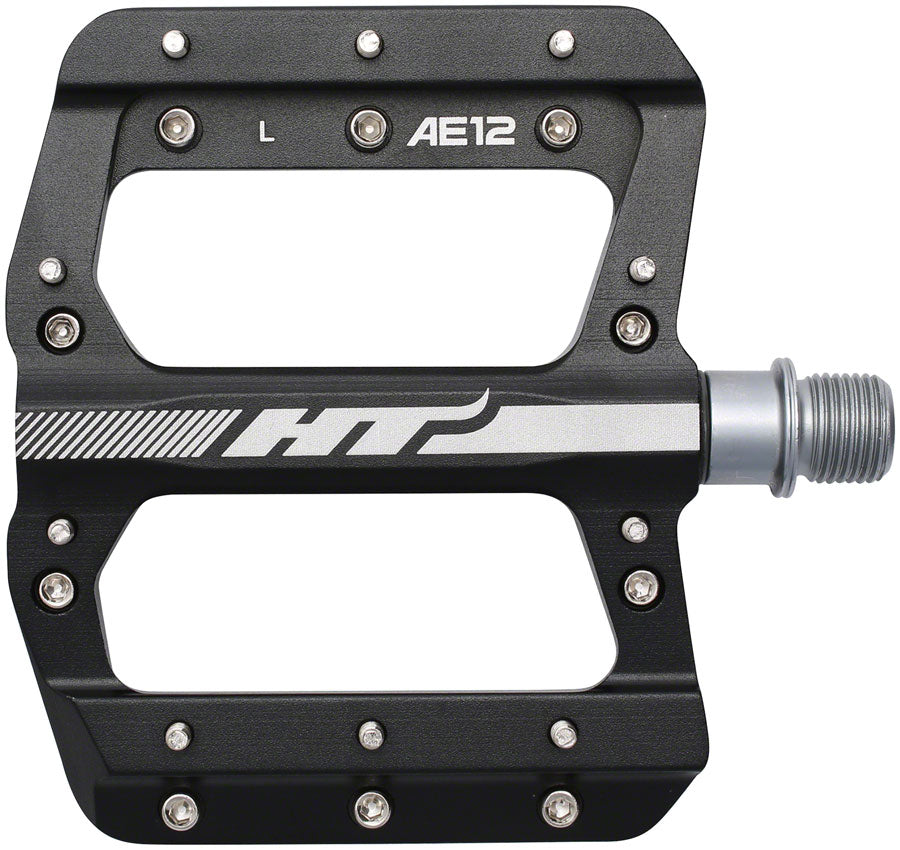 HT Components AE12 Pedals - Platform Aluminum 9/16" Black-Goodwynn&#39;sGoodwynn&#39;s