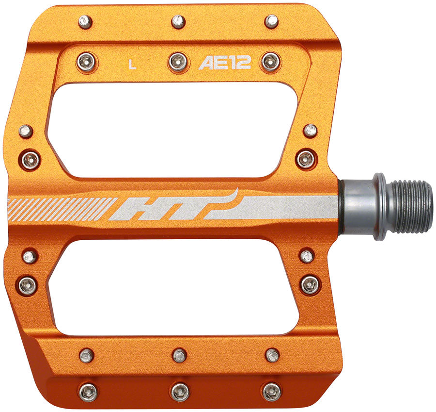 HT Components AE12 Pedals - Platform Aluminum 9/16" Orange-Goodwynn&#39;sGoodwynn&#39;s