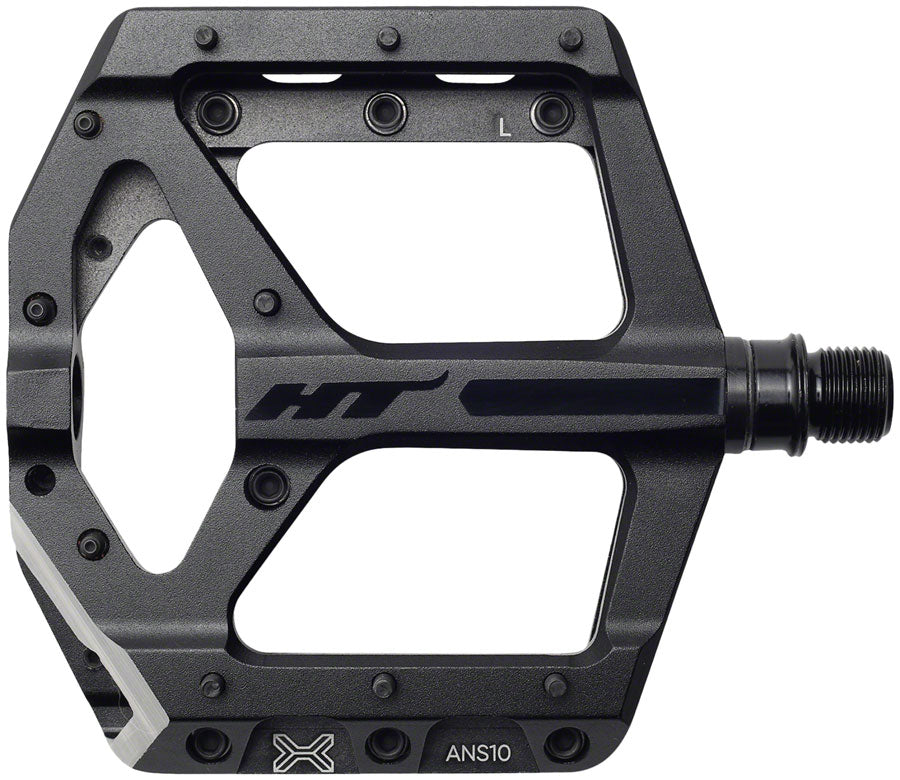 HT Components ANS10 Pedals - Platform Aluminum 9/16" Stealth Black-Goodwynn&#39;sGoodwynn&#39;s