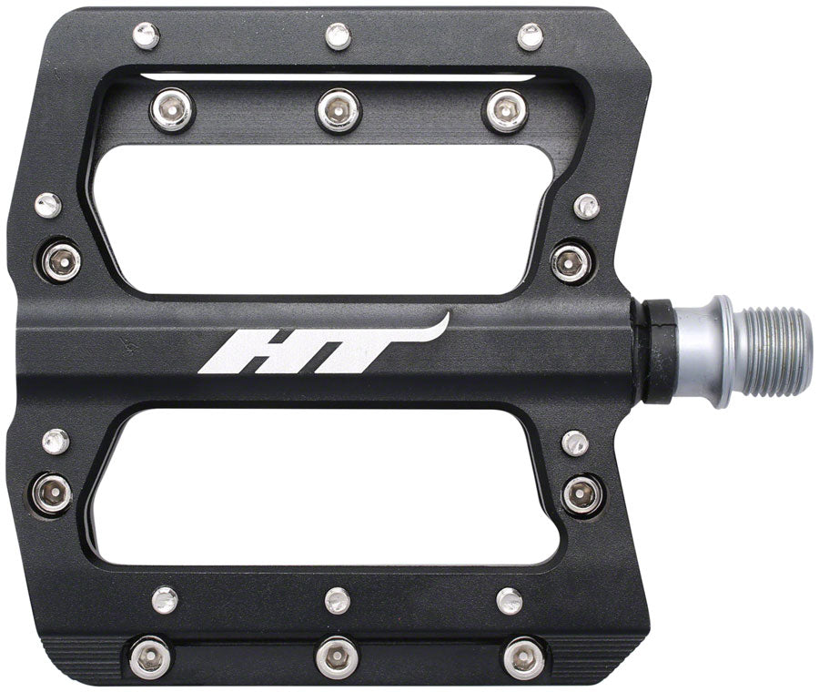 HT Components AN14A Pedals - Platform Aluminum 9/16" Black-Goodwynn&#39;sGoodwynn&#39;s