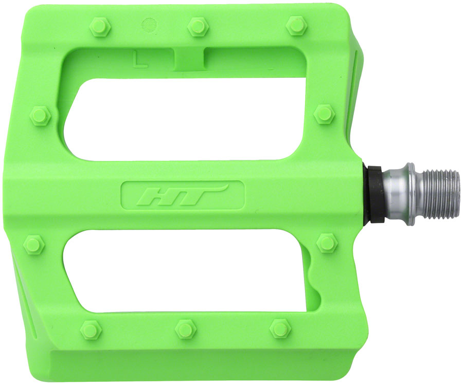 HT Components PA12 Pedals - Platform Composite 9/16" Green-Goodwynn&#39;sGoodwynn&#39;s