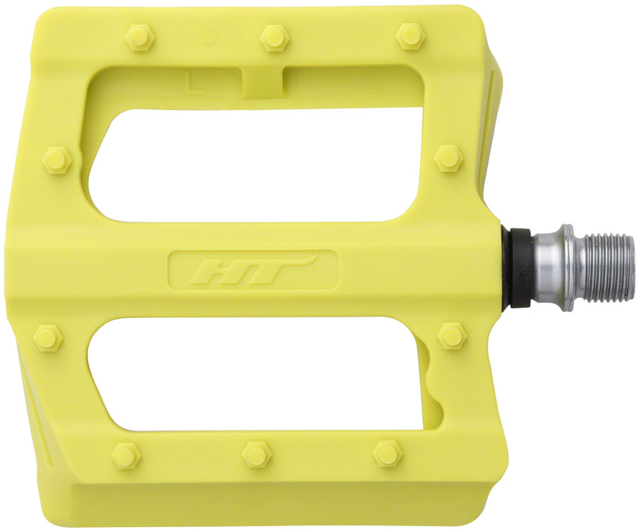 HT Components PA12 Pedals - Platform Composite 9/16" Neon Green-Goodwynn&#39;sGoodwynn&#39;s