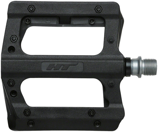 HT Components PA12A Pedals - Platform Composite 9/16" Black-Goodwynn's