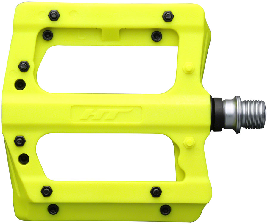 HT Components PA12A Pedals - Platform Composite 9/16" Neon Yellow-Goodwynn&#39;sGoodwynn&#39;s