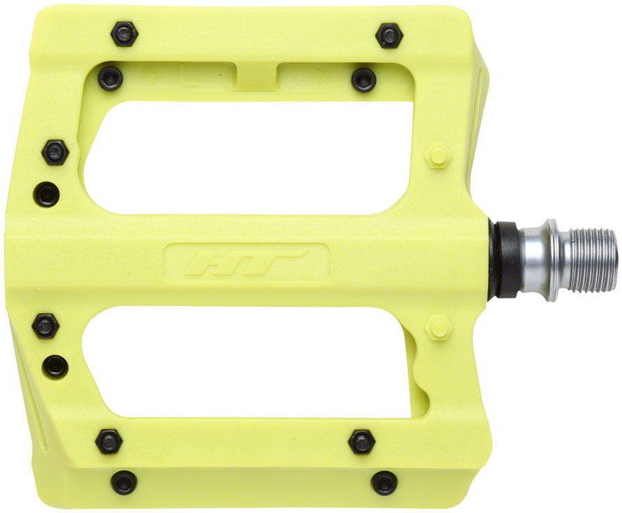 HT Components PA12A Pedals - Platform Composite 9/16" Neon Green-Goodwynn&#39;sGoodwynn&#39;s