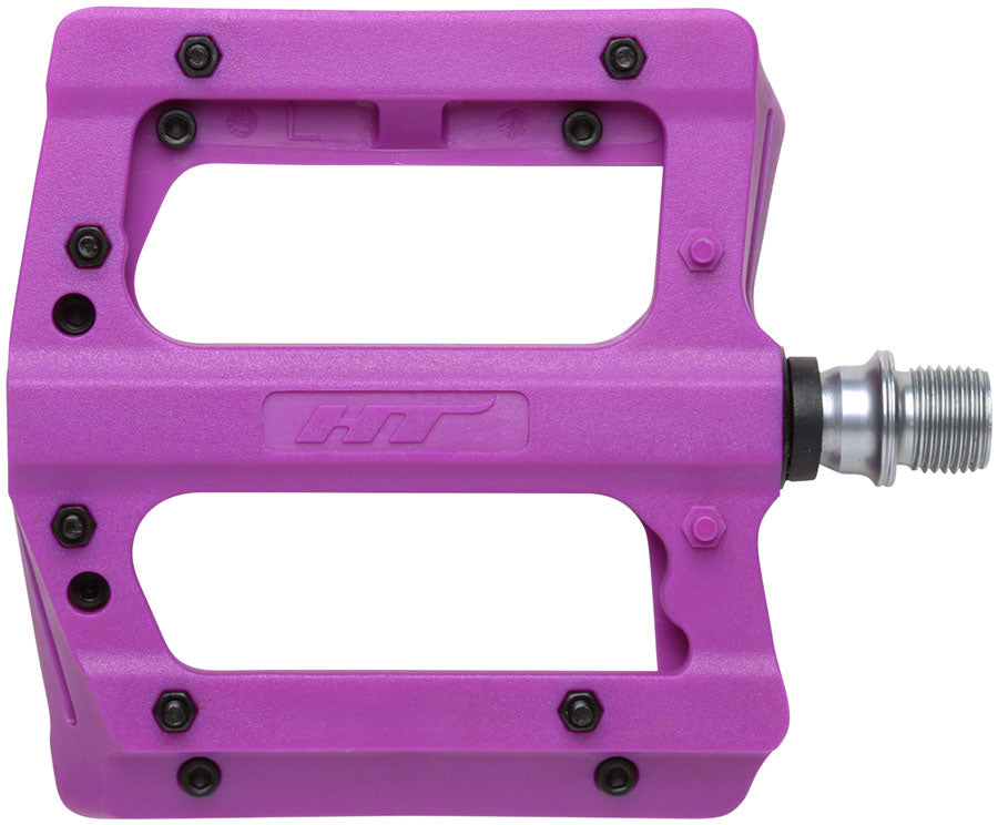 HT Components PA12A Pedals - Platform Composite 9/16" Dark Purple-Goodwynn&#39;sGoodwynn&#39;s