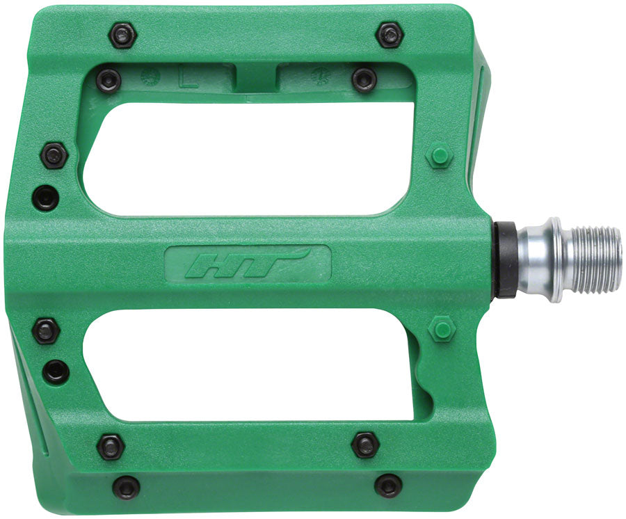 HT Components PA12A Pedals - Platform Composite 9/16" Green-Goodwynn&#39;sGoodwynn&#39;s