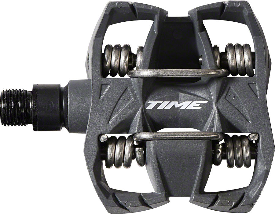 Time ATAC MX 2 Pedals - Dual Sided Clipless Composite 9/16" Gray-Goodwynn&#39;sGoodwynn&#39;s