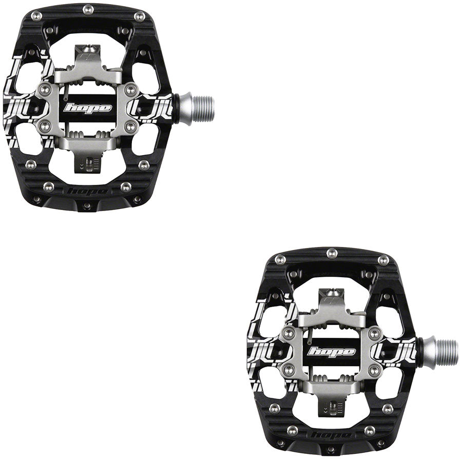 Hope Union GC Pedals - Dual Sided Clipless with Platform 9/16" Black-Goodwynn&#39;sGoodwynn&#39;s