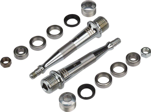 iSSi Triple Bearing Spindle Rebuild Kit: Standard Length (52.5mm) Silver-Goodwynn's