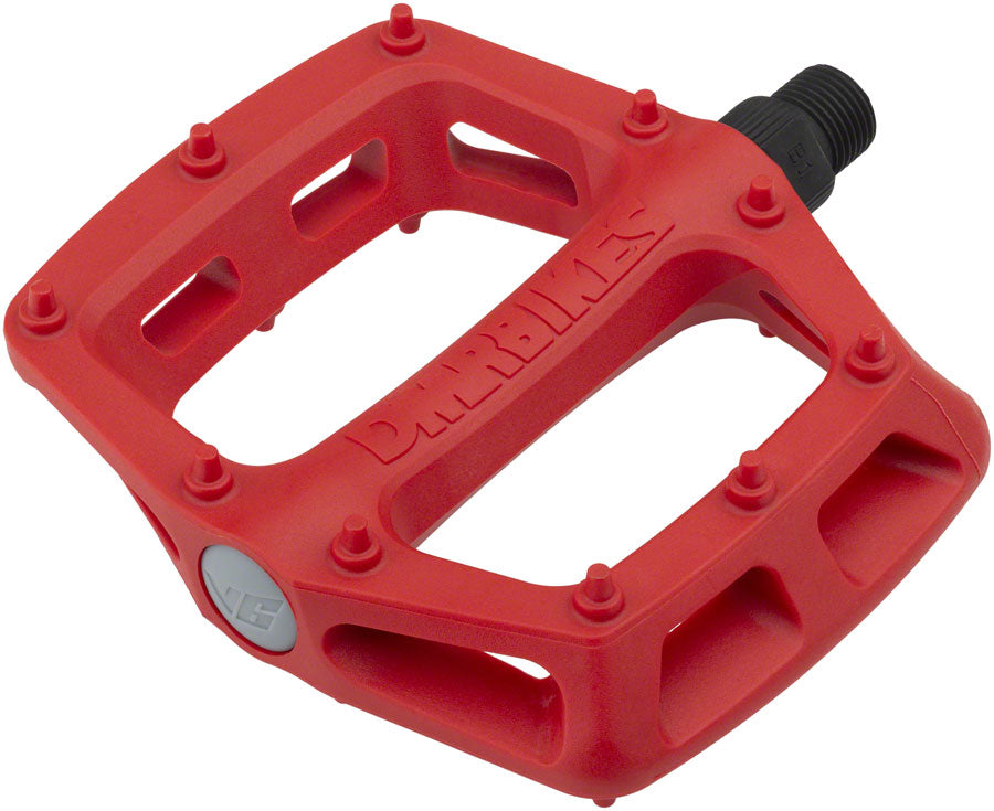 DMR V6 Pedals - Platform Plastic 9/16" Red-Goodwynn&#39;sGoodwynn&#39;s