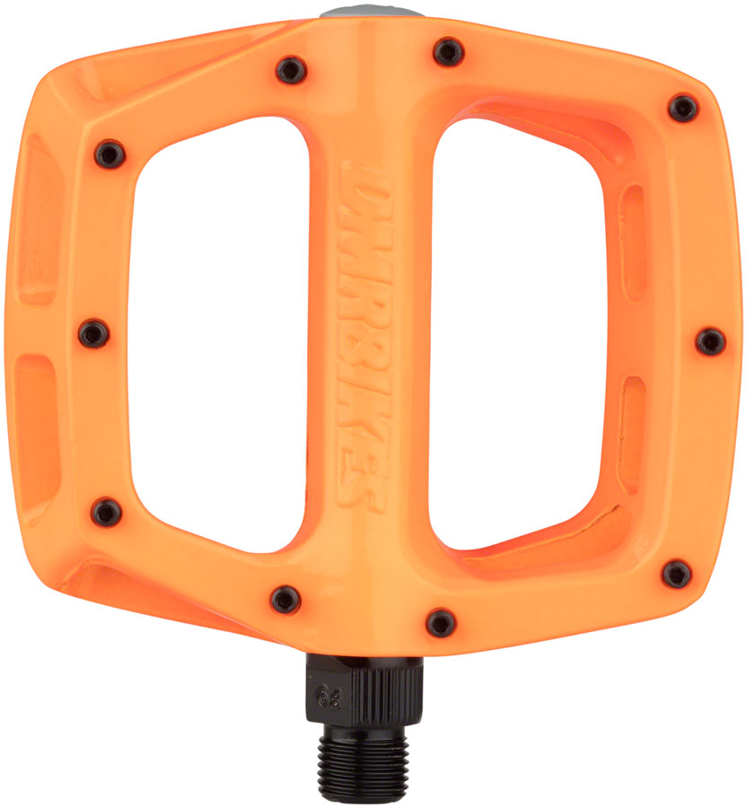 DMR V8 Pedals - Platform Aluminum 9/16" Highlighter Orange-Goodwynn&#39;sGoodwynn&#39;s