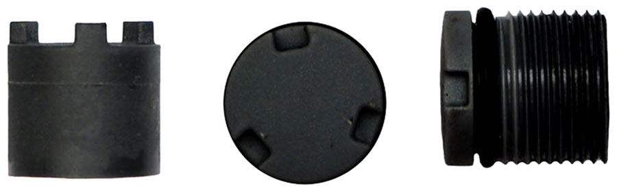 LOOK Spindle Plugs and Tool Kit - 2 Plugs 4 NM Black Fits Geo Trekking-Goodwynn&#39;sGoodwynn&#39;s