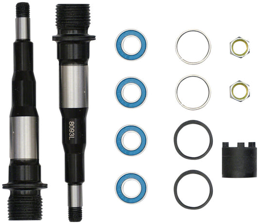 LOOK Spindle and Bearing Assembly - Steel Right and Left X-Track-Goodwynn's