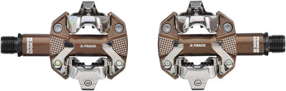 LOOK X-TRACK Pedals - Dual Sided Clipless Chromoly  9/16" Gravel Edition