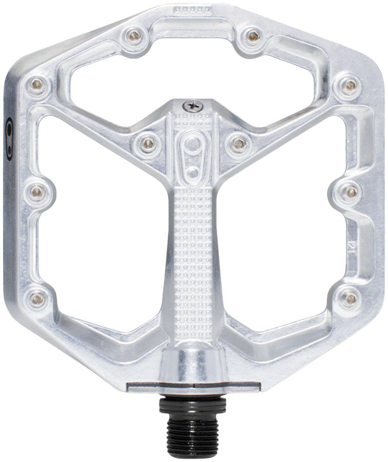 Crank Brothers Stamp 7 Pedals - Platform Aluminum 9/16" High Polish Silver Small-Goodwynn&#39;sGoodwynn&#39;s