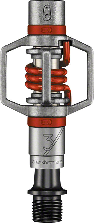 Crank Brothers Egg Beater 3 Pedals - Dual Sided Clipless 9/16" Red-Goodwynn&#39;sGoodwynn&#39;s