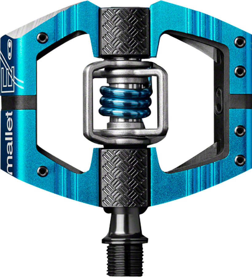 Crank Brothers Mallet Enduro Pedals - Dual Sided Clipless Platform Aluminum 9/16" Blue-Goodwynn&#39;sGoodwynn&#39;s