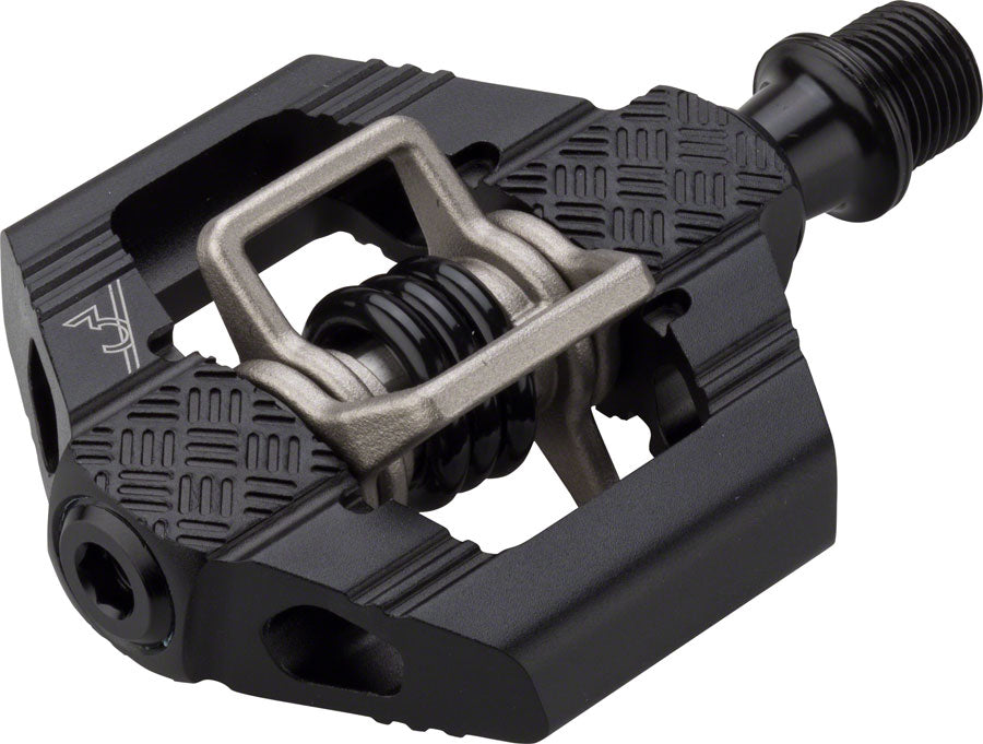 Crank Brothers Candy 3 Pedals - Dual Sided Clipless Aluminum 9/16" Black-Goodwynn&#39;sGoodwynn&#39;s