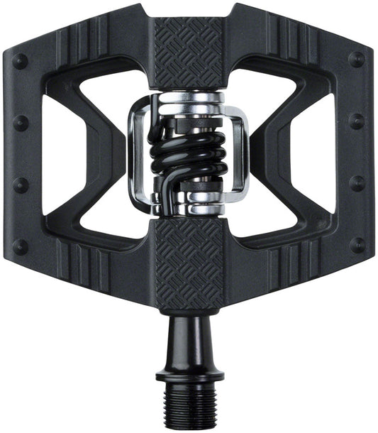 Crankbrothers Double Shot 1 Pedals - Single Side Clipless Platform Composite 9/16" BLK-Goodwynn's