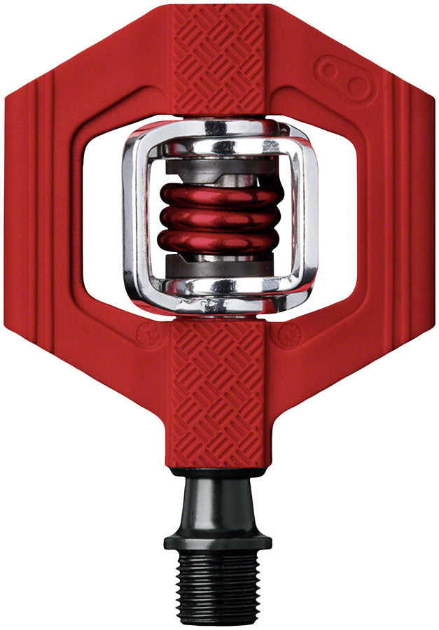 Crankbrothers Candy 1 Pedals - Dual Sided Clipless Platform Composite 9/16" Red-Goodwynn&#39;sGoodwynn&#39;s