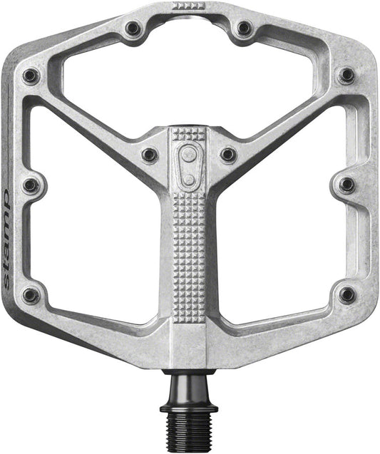 Crankbrothers Stamp 2 Pedals - Platform Aluminum 9/16" Raw Silver Large-Goodwynn's