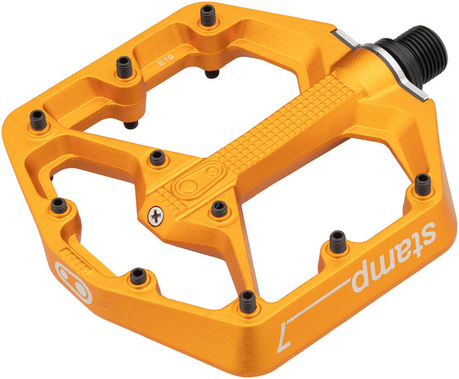 Crankbrothers Stamp 7 Pedals - Platform Aluminum 9/16" Orange Small