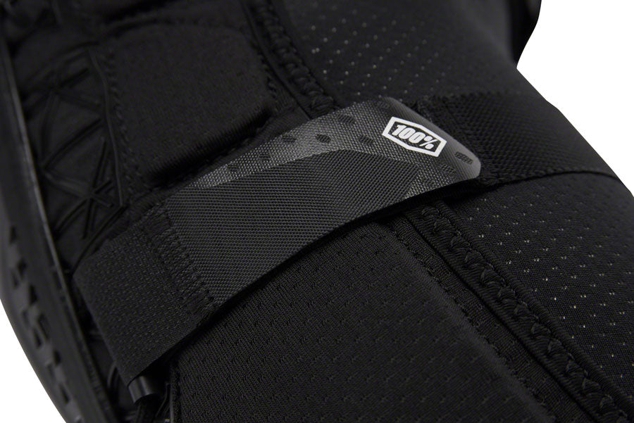 100% Surpass Knee Guards - Black Medium