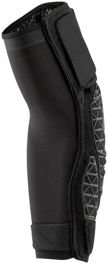 100% Surpass Elbow Guards - Black Large