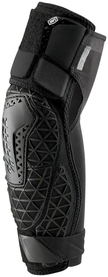 100% Surpass Elbow Guards - Black Large