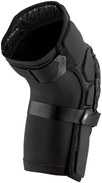 100% Surpass Knee Guards - Black Large