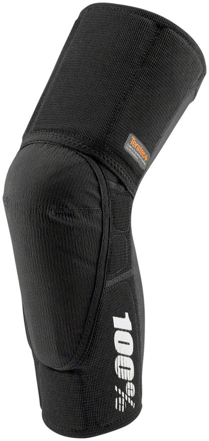 100% Teratec + Knee Guards - Black Large