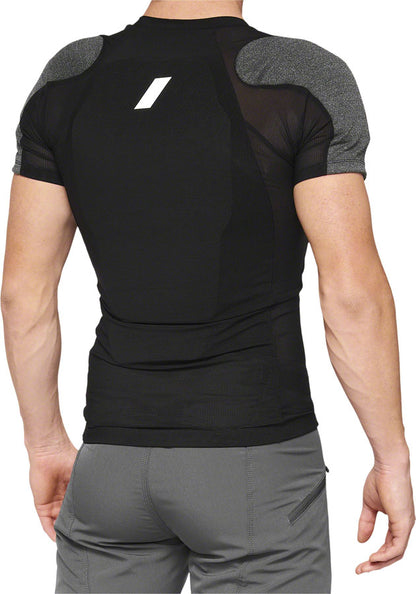 100% Tarka Short Sleeve Body Armor - Black Large