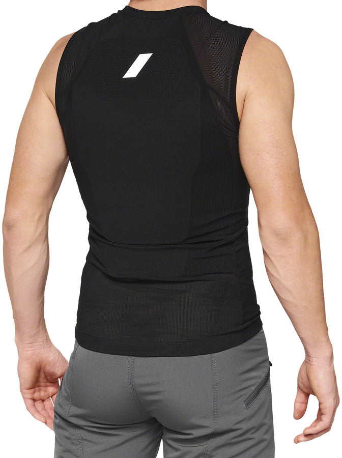 100% Tarka Protective Vest - Black Large