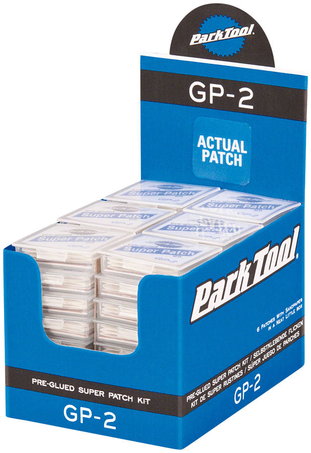 Park Tool Glueless Patch Kit: Display Box with 48 Individual Kits-Goodwynn&#39;sGoodwynn&#39;s