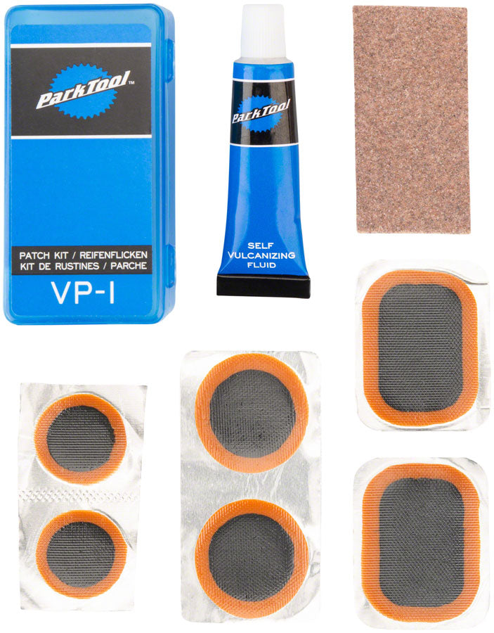 Park Tool Vulcanizing Patch Kit: Carded and Sold as Each-Goodwynn&#39;sGoodwynn&#39;s