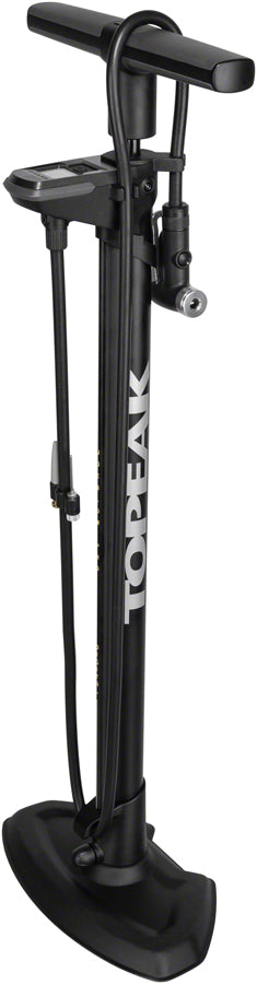 Topeak JoeBlow Pro Digital Floor Pump - 200psi / 13.8bar Digital Gauge SmartHead DX3 Air Release Button BLK/YLW-Goodwynn&#39;sGoodwynn&#39;s