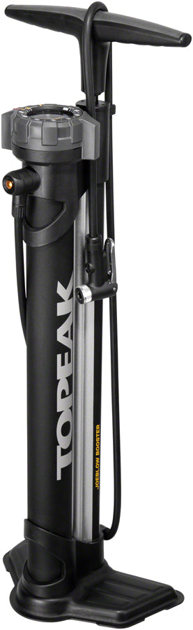 Topeak JoeBlow Booster Floor Pump - 160psi / 11bar SmartHead DX3 Black/Gray-Goodwynn&#39;sGoodwynn&#39;s